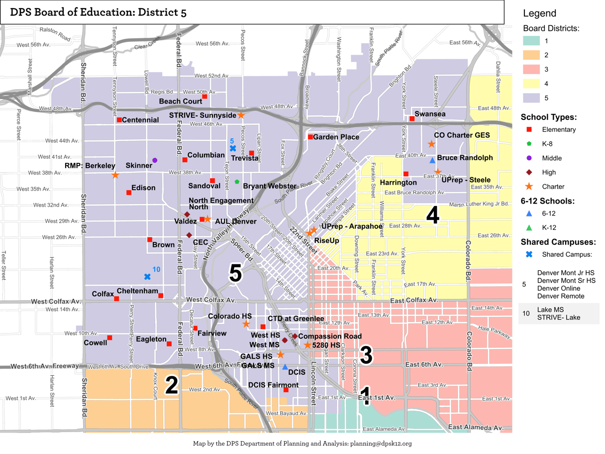 Board District 5 Map